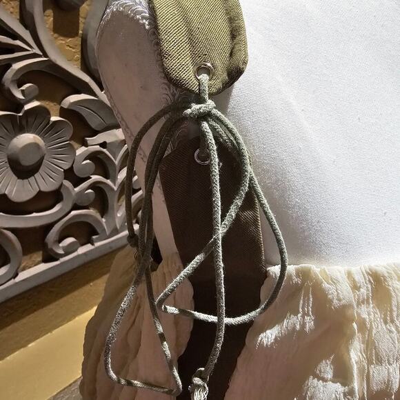 Renaissance Peasant 2XL Dress Cottagecore Fairycore Cosplay Medieval Halloween - Picture 9 of 10